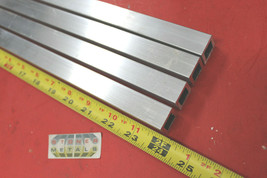 1 Pc of 4 Pieces 3/4&quot;x 3/4&quot;x 1/8&quot; Wall x 24&quot; Long ALUMINUM SQUARE TUBE 6063 T52  - £82.65 GBP