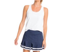 Southern Tide malia racerback tank top in White - size XL - £38.58 GBP