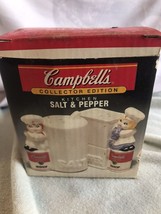 1996 Campbell a Soup Salt And Pepper Shakers - £19.95 GBP