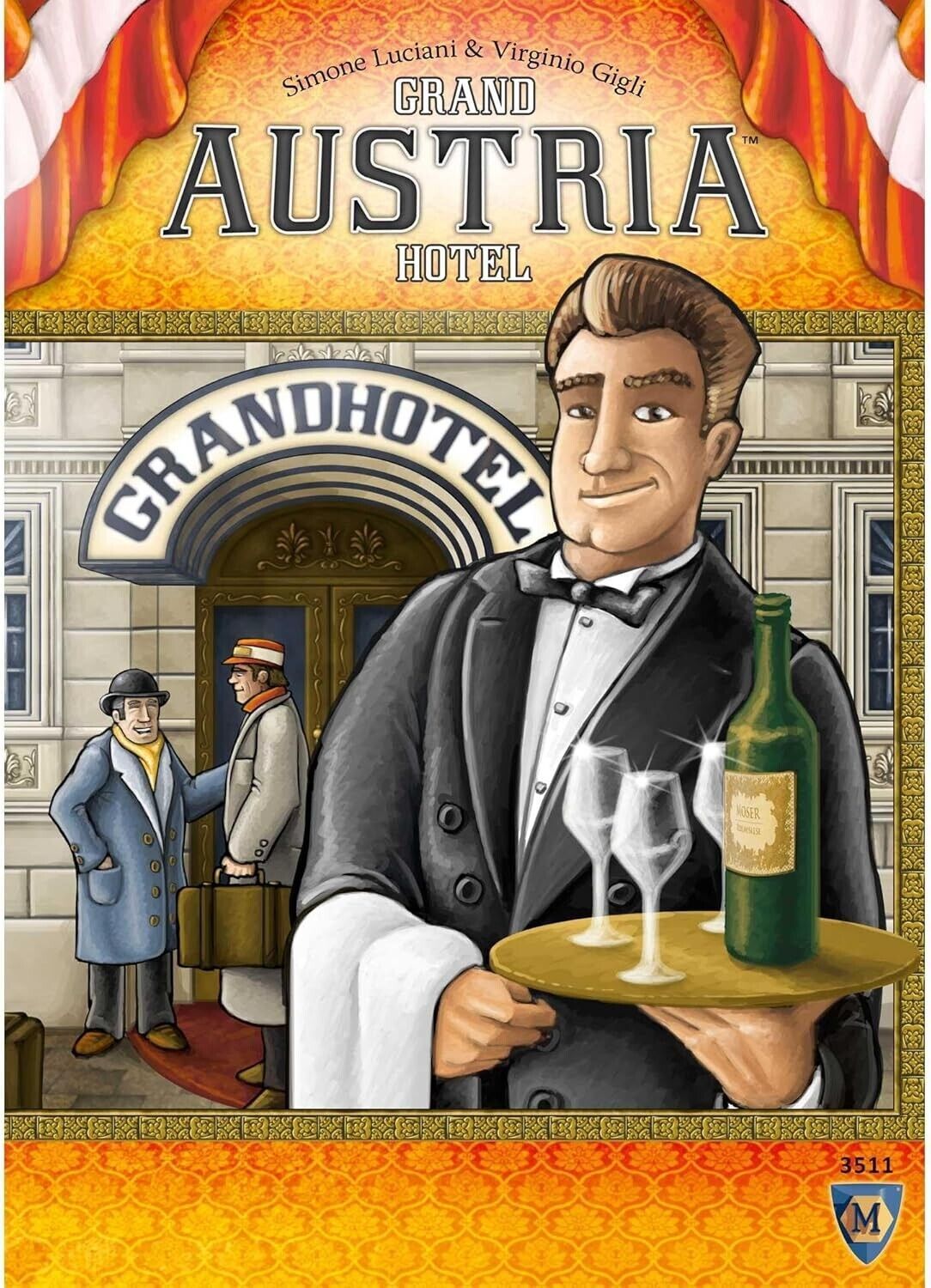 Grand Austria Hotel Board Game By Lookout Games Expert Level - $37.39
