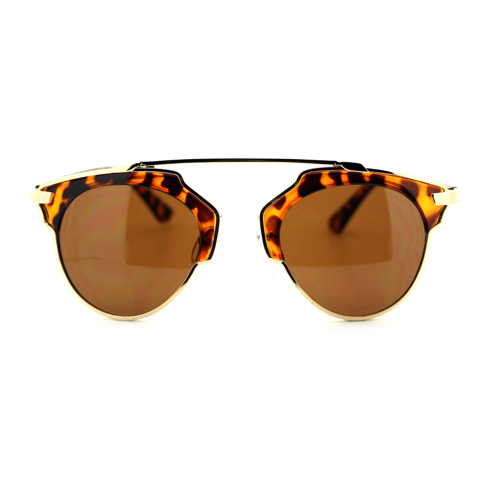 Lunettes de Soleil Créateur Mode Super Haut Rétro Barre Aviateur Unisexe - $8.32