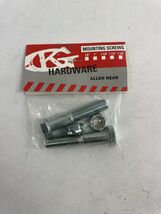 Grind King Regular Stainless Steel Skateboard Kingpin WITH LOCKING NUT S... - $126.94 MXN