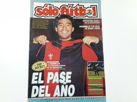 old magazine  Solofutbol ( Maradona) El pase del año (a newells)   N430 ... - $47.86
