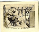 1949 Zenith Television Holiday Card J. P. Nuyttens Cover Etching Old Kin... - £195.53 GBP