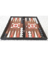 19&#39;&#39; Backgammon chess and checkers 3in1 foldable board and all pieces in... - $43.56