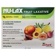 Nulax Fruit Laxative Block 500g Made From Pure Dried Fruits Made in Aust... - £60.54 GBP