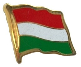 Hungary Flag Hat Tac or Lapel Pin - $6.84