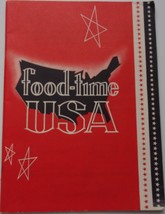 Vintage Food time USA Recipe Booklet From Livestock Improvement Assoc Of MI - £4.62 GBP