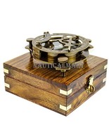NauticalMart 5&quot; Triangular Beautiful Nautical Sundial Compass W/Level Me... - $72.47 CAD