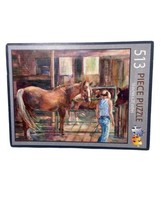 Ellen Jean Diederich Artist Fargo North Dakota Horse Puzzle 513 pc NIB S... - $39.55