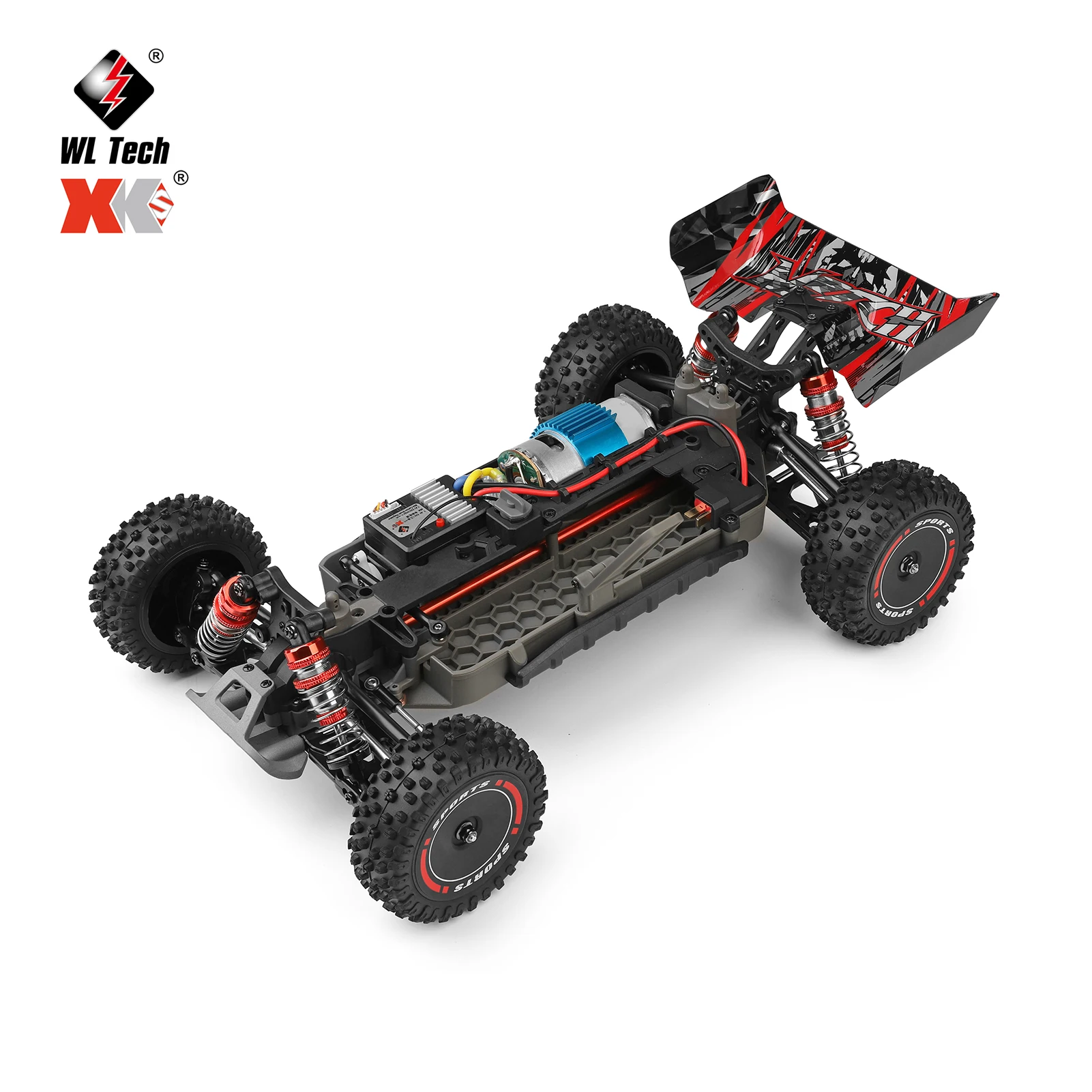 WLtoys 124010 RTR 1/12 Brushed RC Car 2.4G 4WD 55km/h Off-Road Vehicles Models - $143.98+