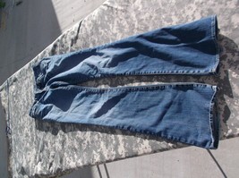 Defect- Silver Aiko Boot Cut Women&#39;s 28/35 Faded Dark Wash Denim Jeans 1... - £26.15 GBP