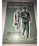 so your going in the army john begley Paperback Book-Rare Vintage-SHIPS ... - $2,777.68 MXN