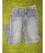 Talbots Heritage Straight Stretch Denim Blue Jeans Women&#39;s Pants Size 10... - £6.44 GBP