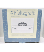 Vintage Pfaltzgraff Orleans Chip And Dip Bowl W/Lid &amp; Original Box - $28.49