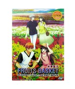 DVD Anime Fruits Basket TV Series Season 1-3 Vol.1-64 End + Movie Englis... - $870.90 MXN
