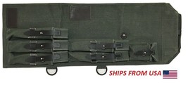 WWII GERMAN REPRODUCTION MP CANVAS CARRY CASE OD GREEN - $36.01