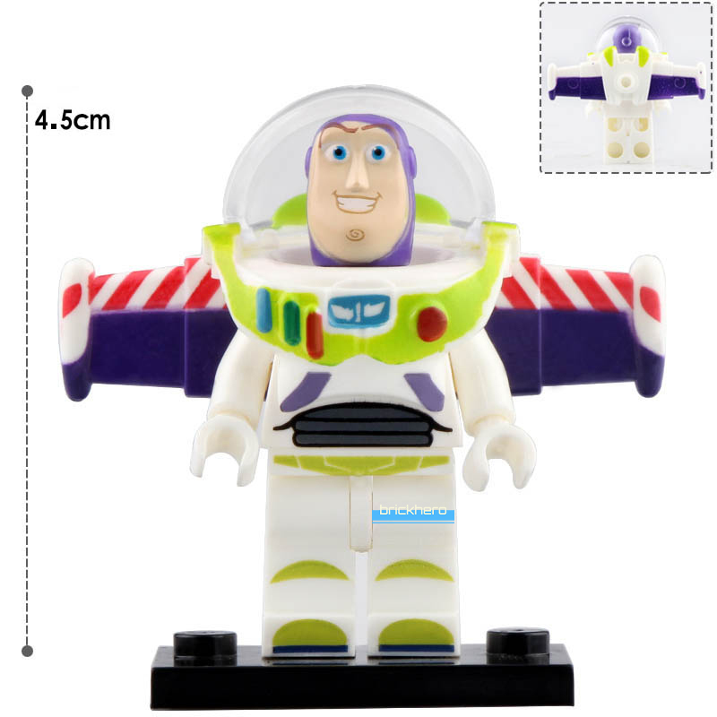 Buzz Lightyear Disney Pixar Toy Story Lego Compatible Minifigure Brick Toys Gift
