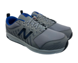 New Balance Men&#39;s 412v1 Alloy Toe Athletic Work Shoes Grey/Blue Size 15 2E - $94.99