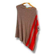 Celeste Women&#39;s Poncho Sweater Wrap Wool Cashmere Asymmetric Pullover On... - £18.92 GBP