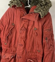 Vintage ABERCROMBIE &amp; FITCH Jacket Washington Parka Heavy Coat Men’s Small - $149.99