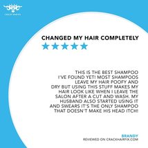 CRACK HAIR FIX Clean & Soaper Shampoo ,10 Oz. image 5