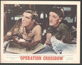 Operation Crossbow 11&quot;x14&quot; Lobby Card #8 George Peppard Jeremy Kemp - £19.08 GBP