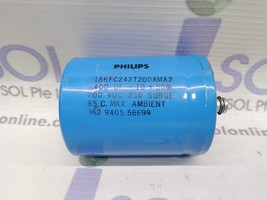 Philips 3186FC242T200AMA2 Capacitor 5400UF 200VDC 250 Surge - $23.09