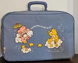 Care Bears Blue Suitcase Getting There is Half the Fun Luggage - $29.02