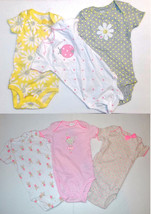 Just One You Carter Girls 3 Pack Bodysuit 2 Choices Sizes NB, 3M or 12M NWT - $8.39
