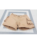 The Bear Factory Cargo Shorts Tan Khaki Pockets For 16 Inch - £7.09 GBP