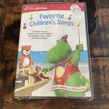 Baby Genius Favorite Children’s Songs DVD + Bonus Music CD Sing-Along Le... - $110.42 MXN