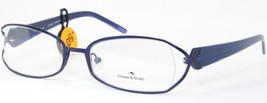 Chiaro &amp; Scuro LUXUS 13 St.297 Bleu Marine Unique Rare Lunettes 52-18-13... - £89.81 GBP