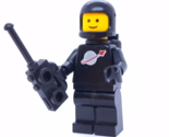 Lego Black Astronaut Minifigure Classic Space 6985 6891 6971 6702 6951 6952 - $38.09