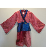 The Disney Store 9-10 Girls Mulan Dress Gown Kimono - $19.79