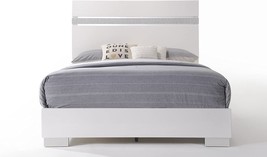 ACME Furniture Naima King Bed, Eastern, White - $534.99