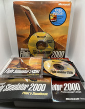  Microsoft Flight Simulator 2000: As Real As It Gets (2-Disc Set CD-ROM, 1999) - £21.96 GBP