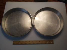 Mirro cake pans removable bottoms 1179M 9 x 1 1/2 - £18.56 GBP