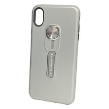 Diverse Metal Magnetic Kickstand Case Cover for iPhone XR 6.1&quot; SILVER - £5.75 GBP