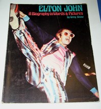 Elton John Softbound Book Vintage 1976 Biography In Words And Pictures G... - $24.99