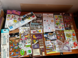 Large Lot of Jolee’s Boutique &amp; Others Travel London China Wisconsin Stickers &amp; - £9.02 GBP