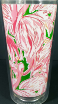 Lilly Pulitzer Pink Flamingo Cold Cup 20 oz Acrylic Tumbler No Straw - $10.39