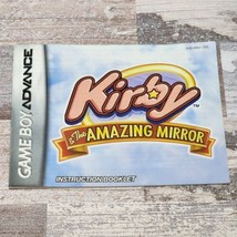 Kirby &amp; the Amazing Mirror (GBA) Manual / Instruction Booklet ONLY - £11.03 GBP