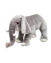 FAO Schwarz Plush Elephant- Gray Grey- 18 inch- New - £31.59 GBP