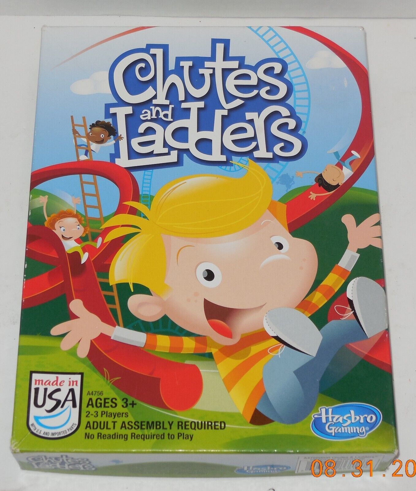 2013 Chutes and Ladders 100% Complete by Hasbro Games - $10.24