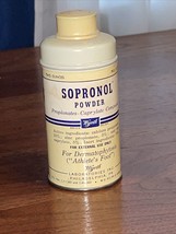 Vintage Sopronol Powder Shaker Can 2 Oz - £3.97 GBP