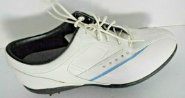 Callaway Golf Women&#39;s size 6 Sport Shoes W459-52 Leather White rhinestones - £11.19 GBP