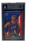 Penny Hardaway Signed Slabbed 1996 Upper Deck USA #49 Trading Card BAS - $145.49