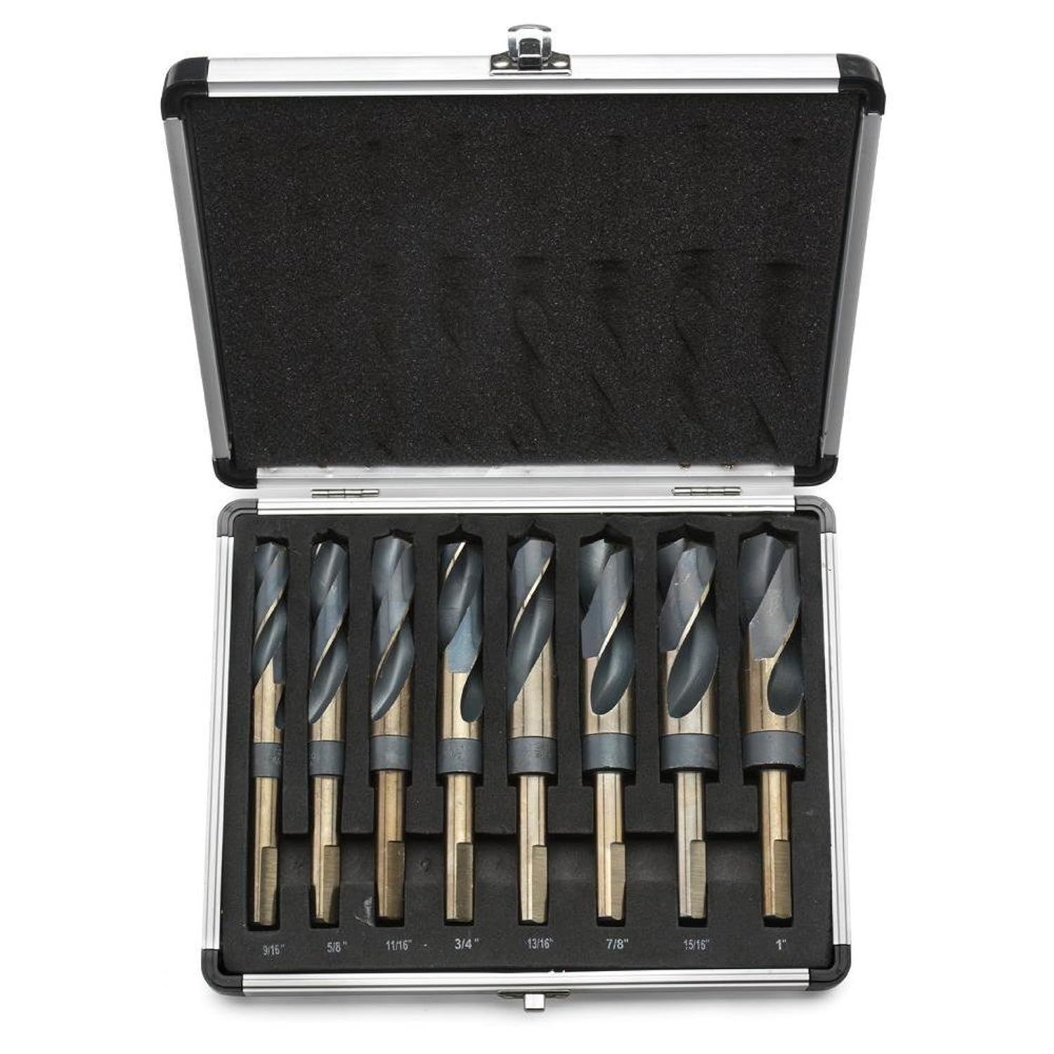 NEIKO PRO 10230B Silver and Deming Drill-Bit Set, Drill Press Bit, High-Speed St