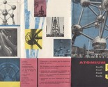 World&#39;s Fair Brussels Belgium 1958 Atomium Atomic Nuclear Atom memorabilia - $30.00